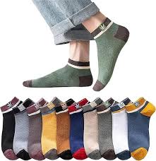 【Yomezuu】メンズ厚手靴下10足セット - 冬用防臭抗菌スポーツソックス