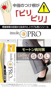 インソールプロ モートン病対策 レディース 中敷き
