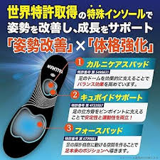トールマン 子供用成長サポートインソール