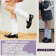 MOOKISOO 100cm ルーズスクールソックス
