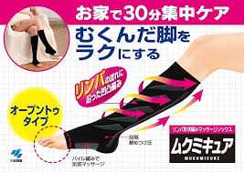 ムクミキュアオープントゥ 着圧ソックス SMサイズ