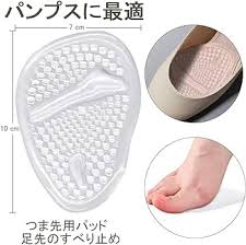 靴擦れ防止 T型ジェルヒールパッド 7足セット