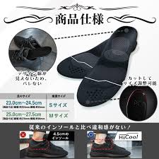 ハイクールシークレットインソール厚底中敷き