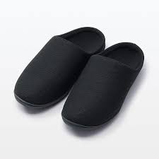 無印良品 黒スリッパ Lサイズ