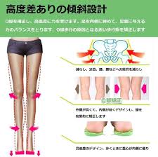 GAOAG O脚インソール 衝撃吸収型中敷き