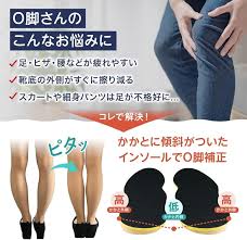 アクティカ O脚用インソール 楽歩