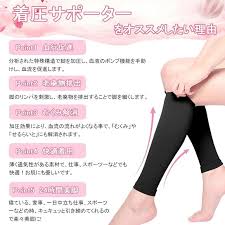 着圧ふくらはぎサポーター