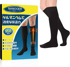 ナヌエル メンズ着圧ソックス 1足組