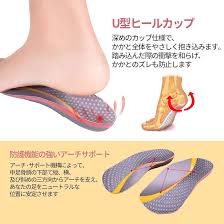 スポーツ用インソール 中敷き 3サイズ 扁平足対応